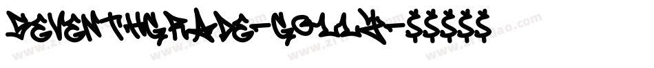 Seventhgrade-GOlly字体转换