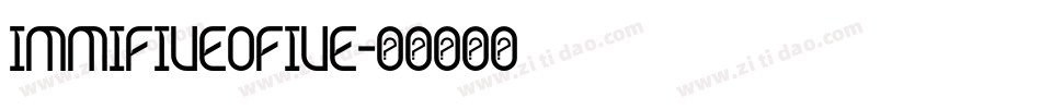 ImmiFiveOFive字体转换