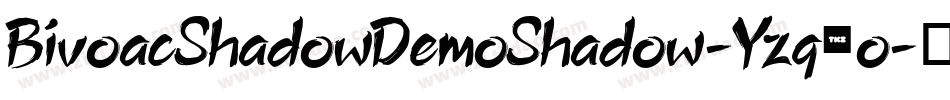 BivoacShadowDemoShadow-Yzq2o字体转换