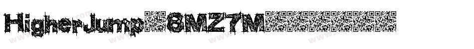 HigherJump-8MZ7M字体转换