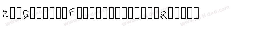 ZoeGermanyFingeralphabetRegular-mpvP字体转换