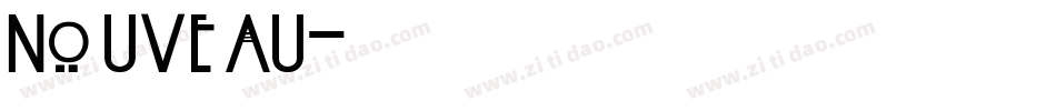 Nouveau字体转换