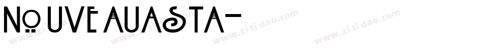 NouveauAsta字体转换