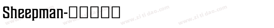 Sheepman字体转换