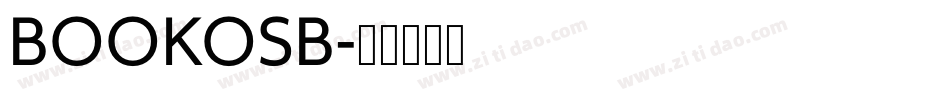 BOOKOSB字体转换
