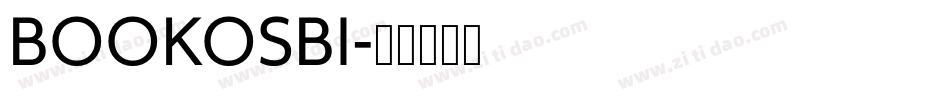 BOOKOSBI字体转换