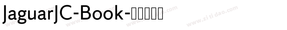 JaguarJC-Book字体转换