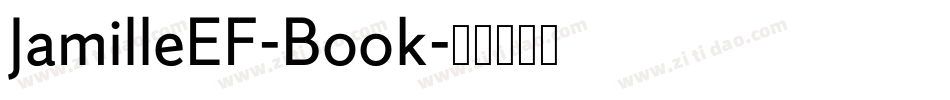 JamilleEF-Book字体转换