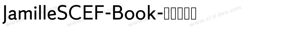 JamilleSCEF-Book字体转换