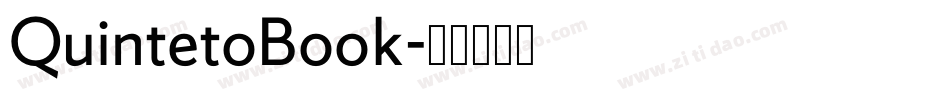 QuintetoBook字体转换