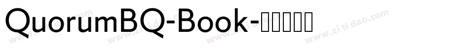 QuorumBQ-Book字体转换