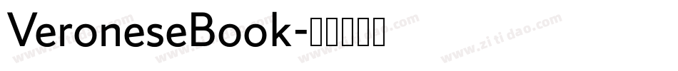 VeroneseBook字体转换