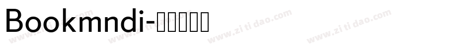 Bookmndi字体转换