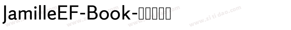 JamilleEF-Book字体转换