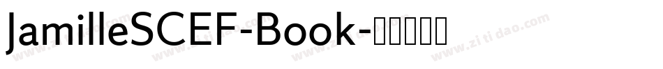 JamilleSCEF-Book字体转换