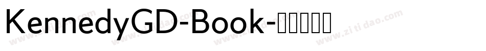KennedyGD-Book字体转换