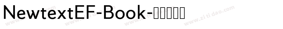 NewtextEF-Book字体转换 NewtextEF-Book字体转换