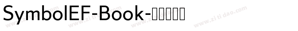 SymbolEF-Book字体转换