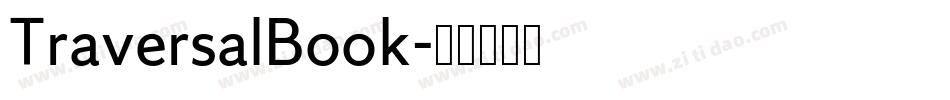 TraversalBook字体转换