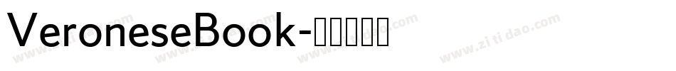 VeroneseBook字体转换