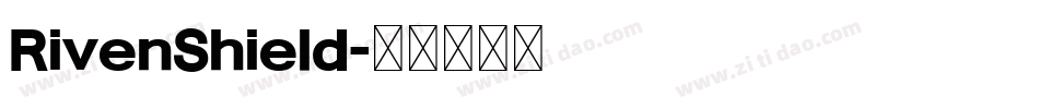 RivenShield字体转换