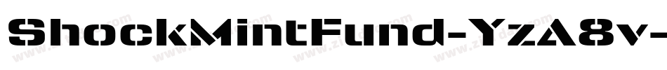 ShockMintFund-YzA8v字体转换