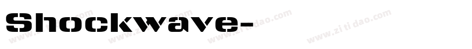 Shockwave字体转换