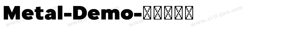 Metal-Demo字体转换