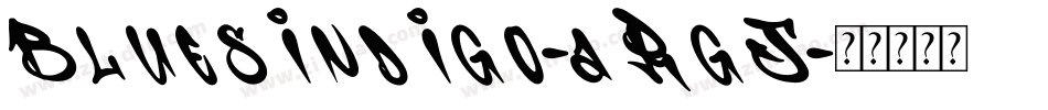 Bluesindigo-aRgJ字体转换
