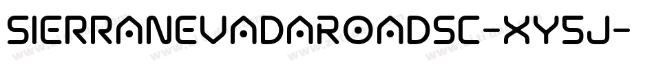 SierraNevadaRoadSc-xy5j字体转换