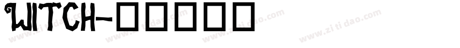Witch字体转换