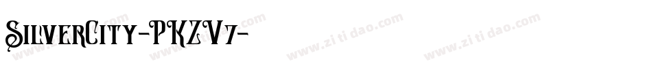 SilverCity-PKZV7字体转换