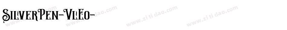 SilverPen-VlE0字体转换