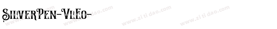 SilverPen-VlE0字体转换