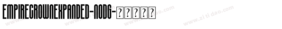 EmpireCrownExpanded-n0Dg字体转换