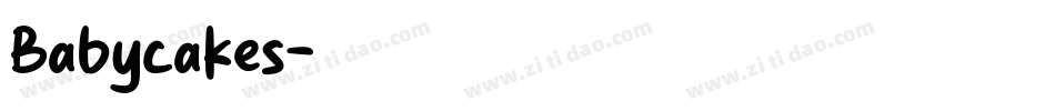 Babycakes字体转换