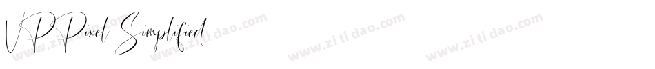VPPixel-Simplified字体转换