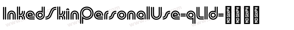 InkedSkinPersonalUse-qLld字体转换