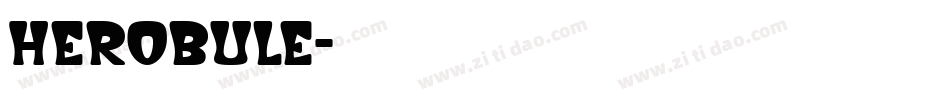 Herobule字体转换