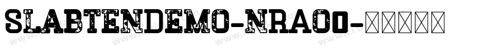 SlabtenDemo-nRAo0字体转换