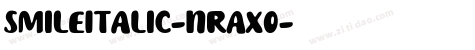 SmileItalic-nRAx0字体转换