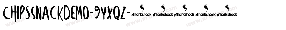 ChipsSnackDemo-9YXqZ字体转换