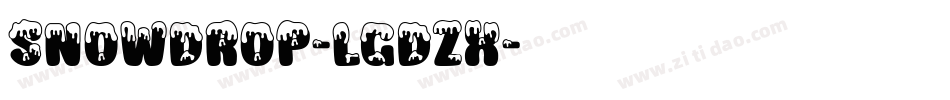 SnowDrop-lgdzX字体转换