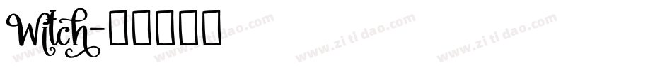 Witch字体转换