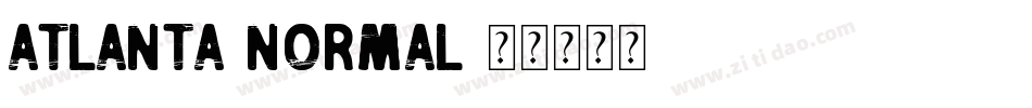 Atlanta-Normal字体转换