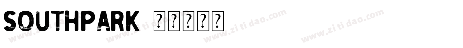 southpark字体转换
