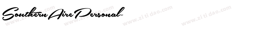 SouthernAirePersonal字体转换
