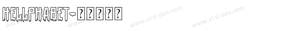 hellphabet字体转换