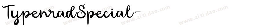 TypenradSpecial字体转换