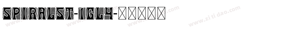 SpiralSt-1GL4字体转换